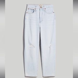 New with tags - Madewell Balloon Jeans in Baleberry Wash